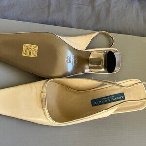 Cream Slingback Marco Cerutti Heels